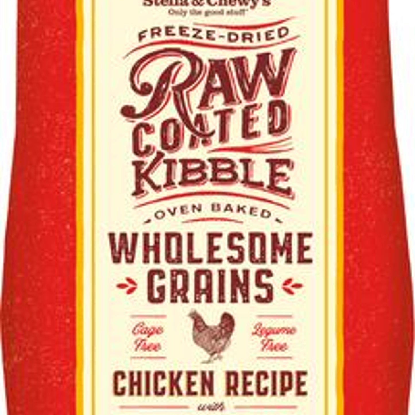 Stella & Chewy's Raw Coated Kibble, Wholesome Grain Chicken, 3.5-lb