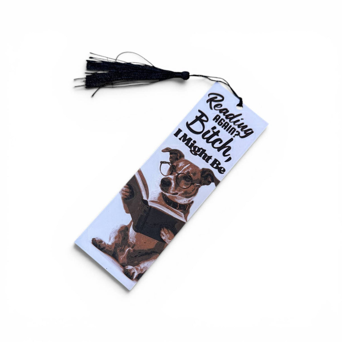 Reading Again 3D Bookmark
