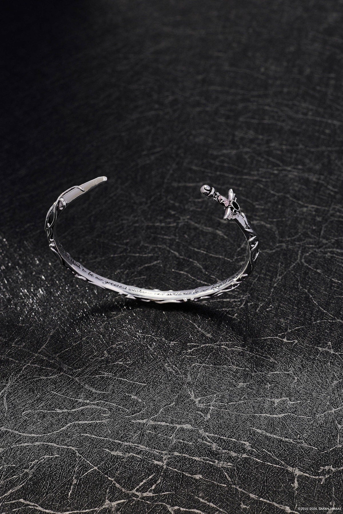 A Court of Thorns and Roses™ Illyrian™ Sword & Shadows Cuff - Gold