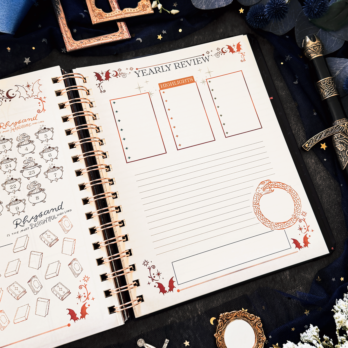 Velaris 2027 Weekly Planner, Personal Organizer