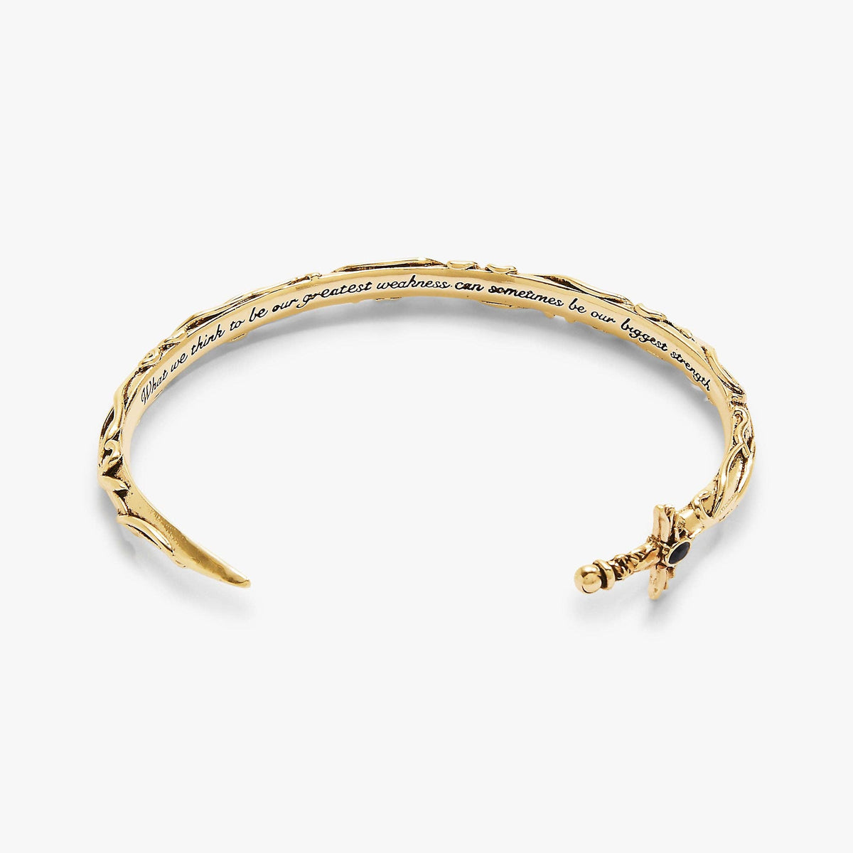 A Court of Thorns and Roses™ Illyrian™ Sword & Shadows Cuff - Gold