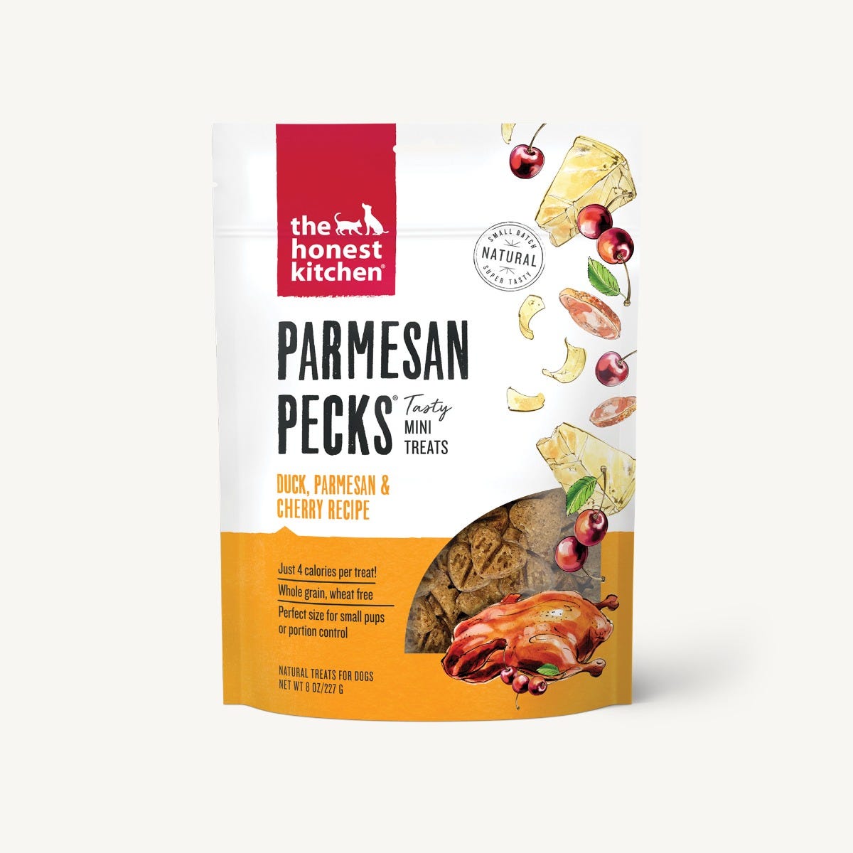 The Honest Kitchen Parmesan Pecks Duck & Cherry, 8 Oz