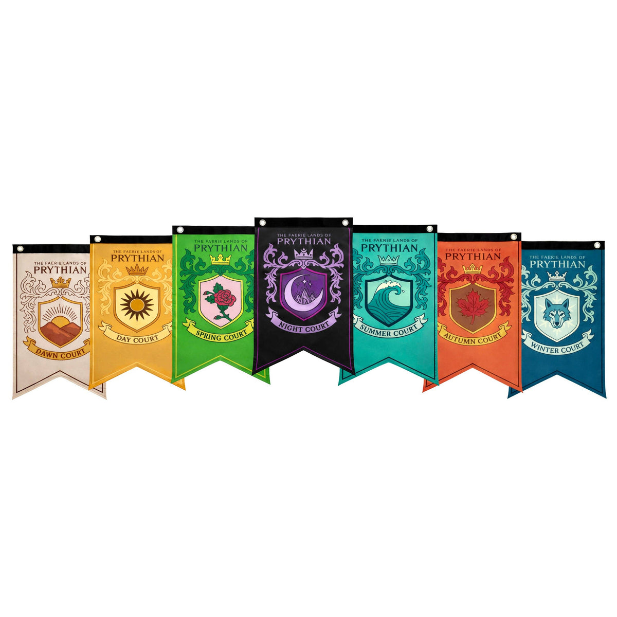 Courts of Prythian Banner Flag Set (12'' x 20'')