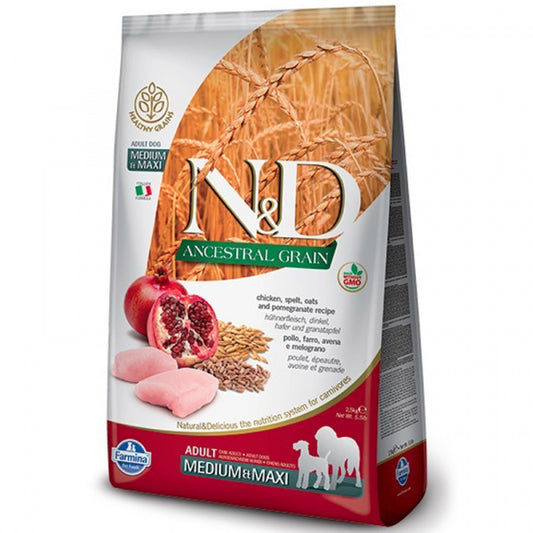 Farmina N&D Chicken & Pomegranate Dog Food 5.5-lb