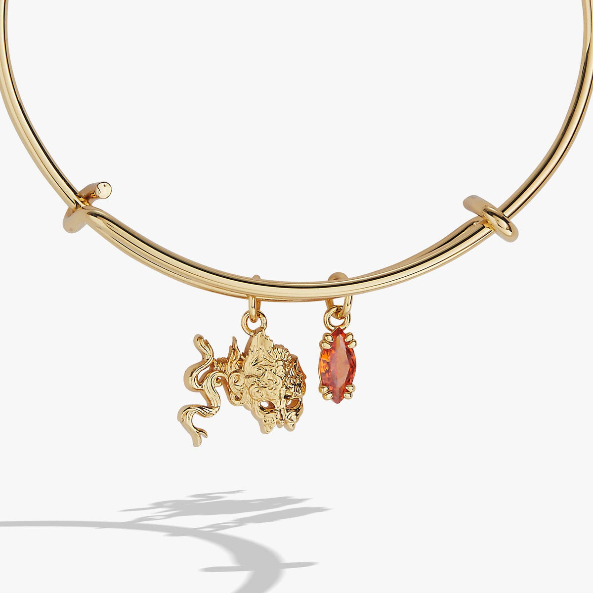 ACOTAR Silver Flames Mask Bangle