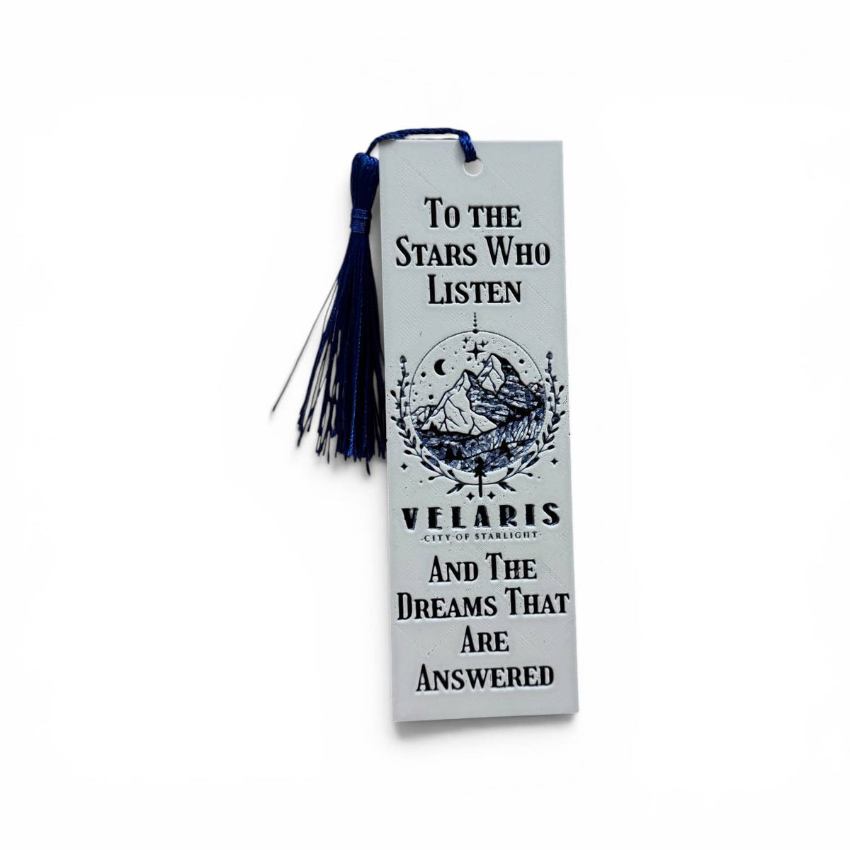 To The Stars Who Listen Velaris Inspired 3D Bookmark