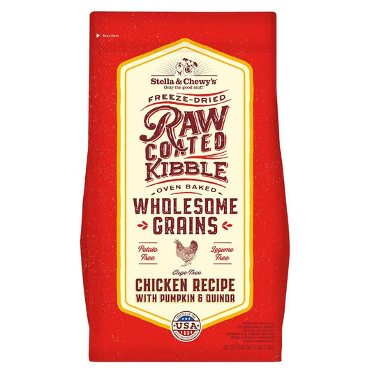 Stella & Chewy's Raw Coated Kibble, Wholesome Grain Chicken, 3.5-lb