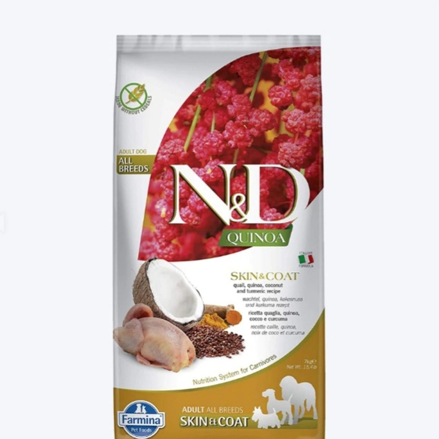 Farmina N&D Quinoa Duck & Coconut Dog Food, 2.5 Kg