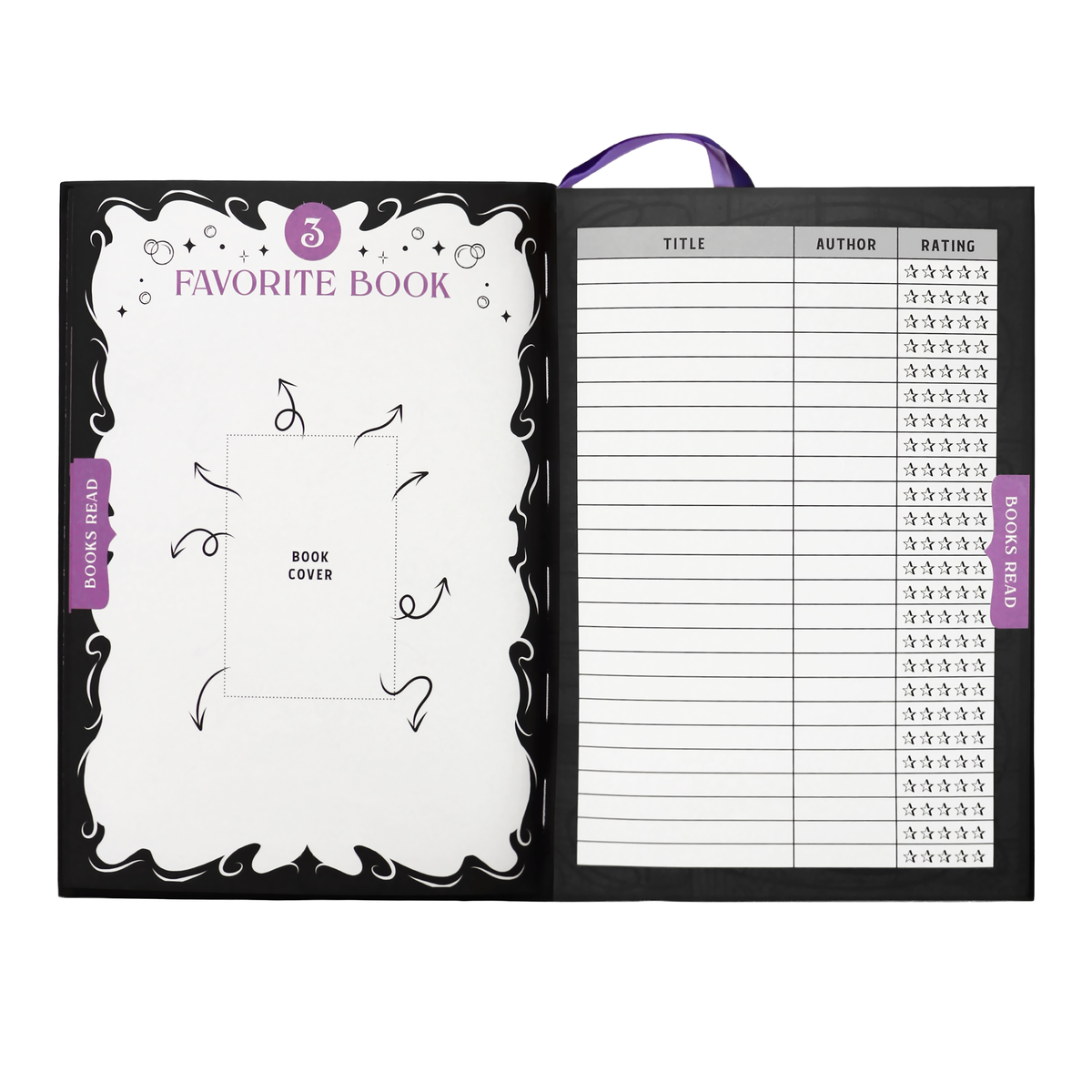 House of Wind Library Reading Journal for Readers