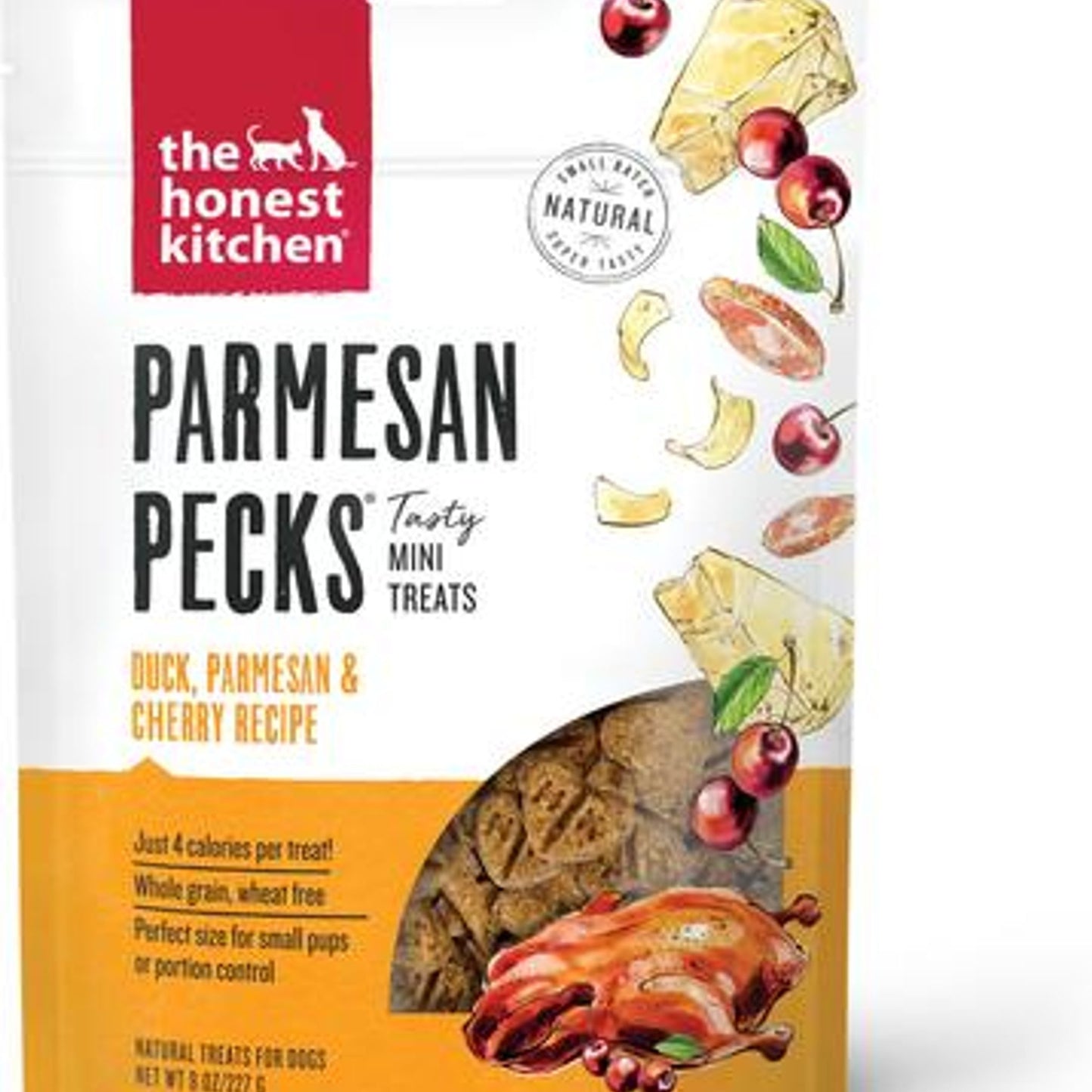 The Honest Kitchen Parmesan Pecks Duck & Cherry, 8 Oz