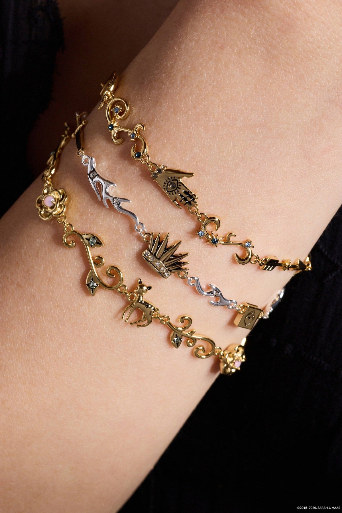 A Court of Thorns and Roses Nesta Archeron Linear Bracelet