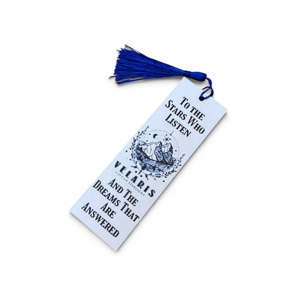 To The Stars Who Listen Velaris Inspired 3D Bookmark