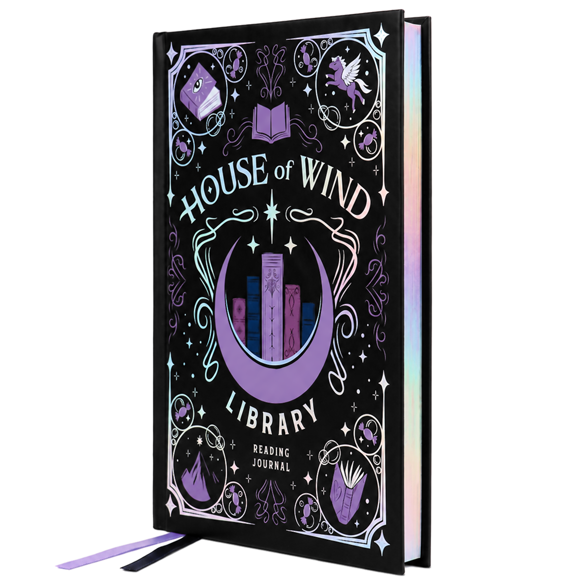 House of Wind Library Reading Journal for Readers