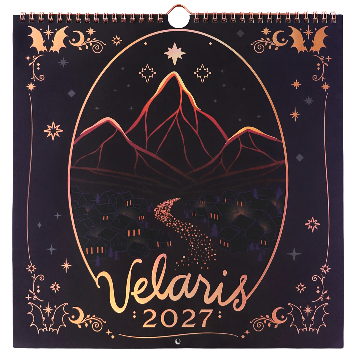 Velaris 2027 Spiral Wall Calendar
