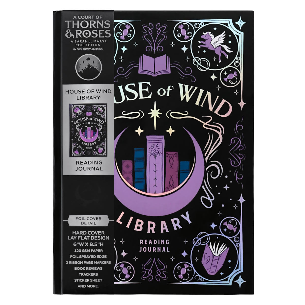 House of Wind Library Reading Journal for Readers