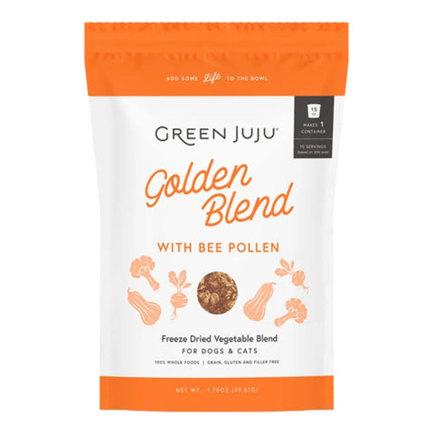 Green Juju Freeze-Dried Golden Blend With Bee Pollen