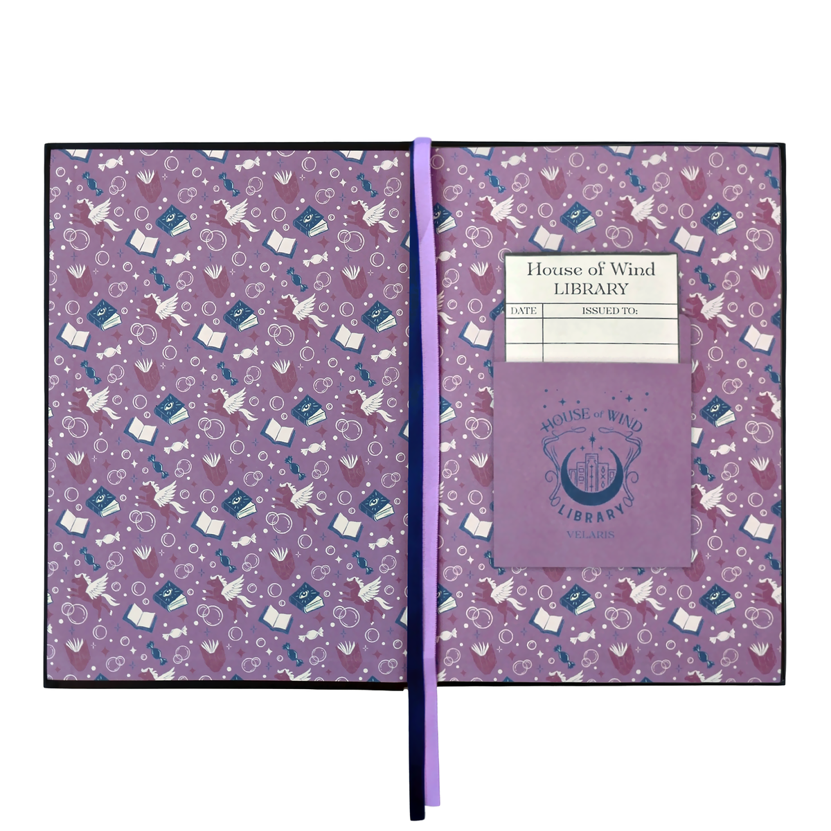 House of Wind Library Reading Journal for Readers