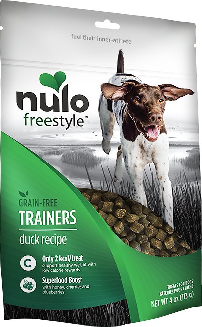 Nulo Duck Trainers Grain Free Dog Training Treats 4 oz