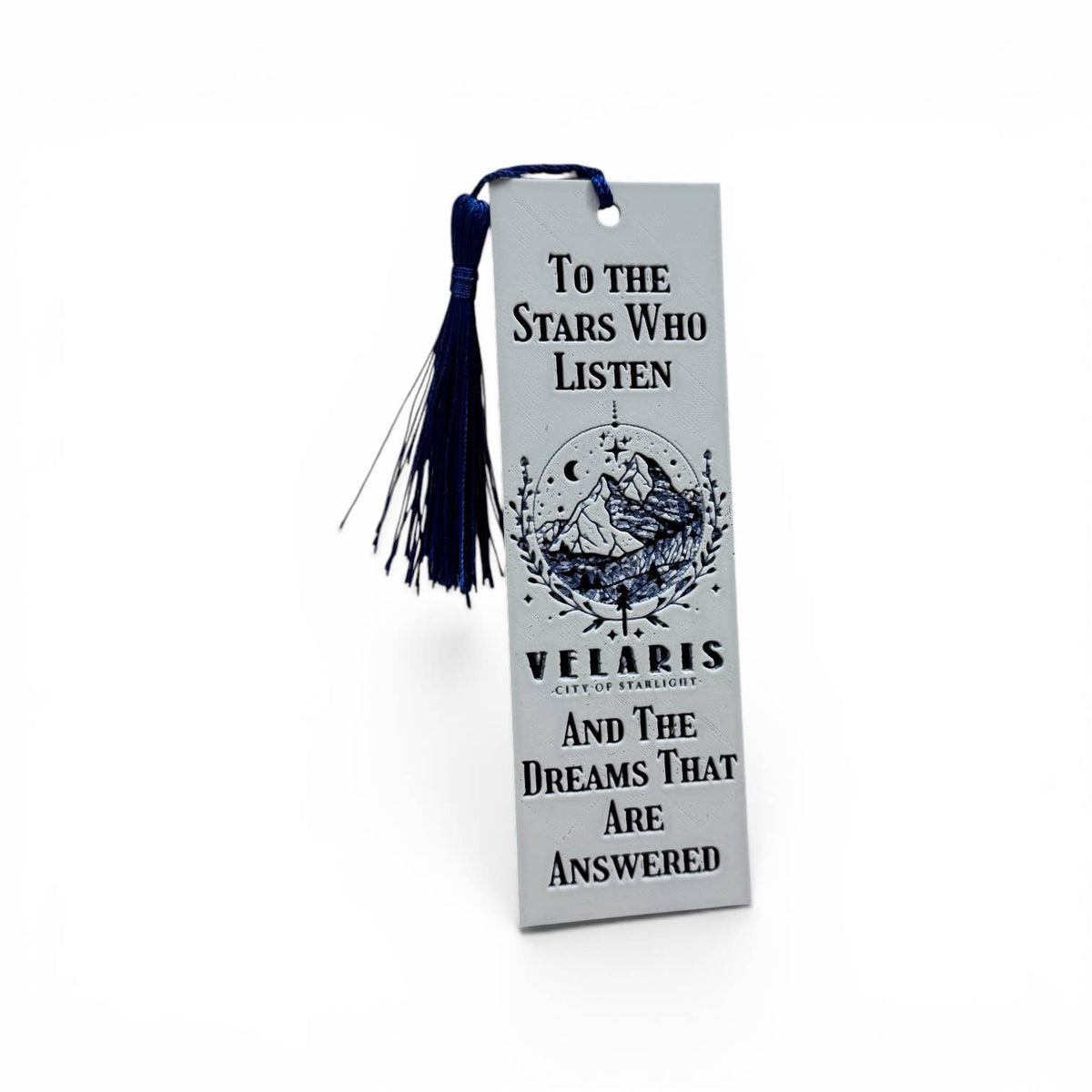To The Stars Who Listen Velaris Inspired 3D Bookmark