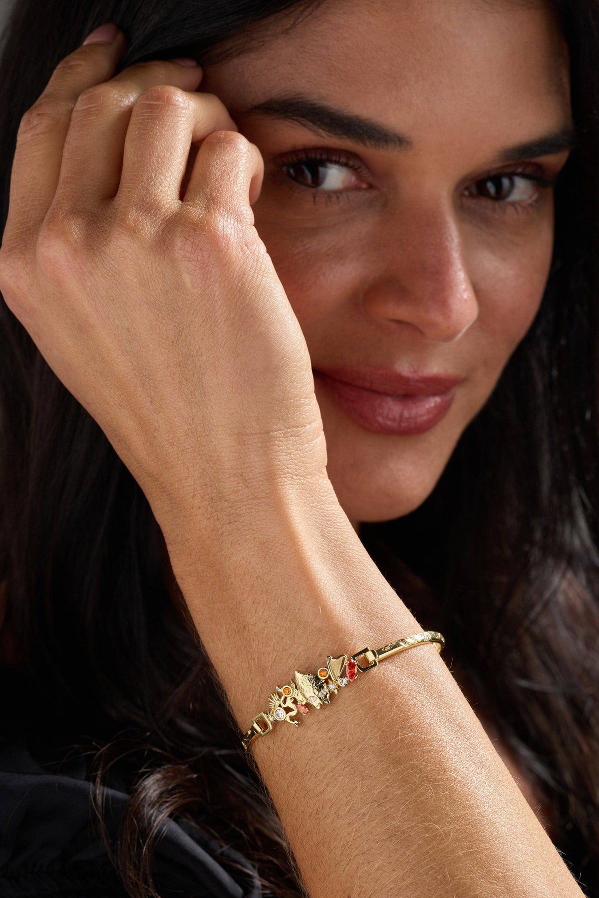 ACOTAR Silver Flames Dread Trove Tension Bangle