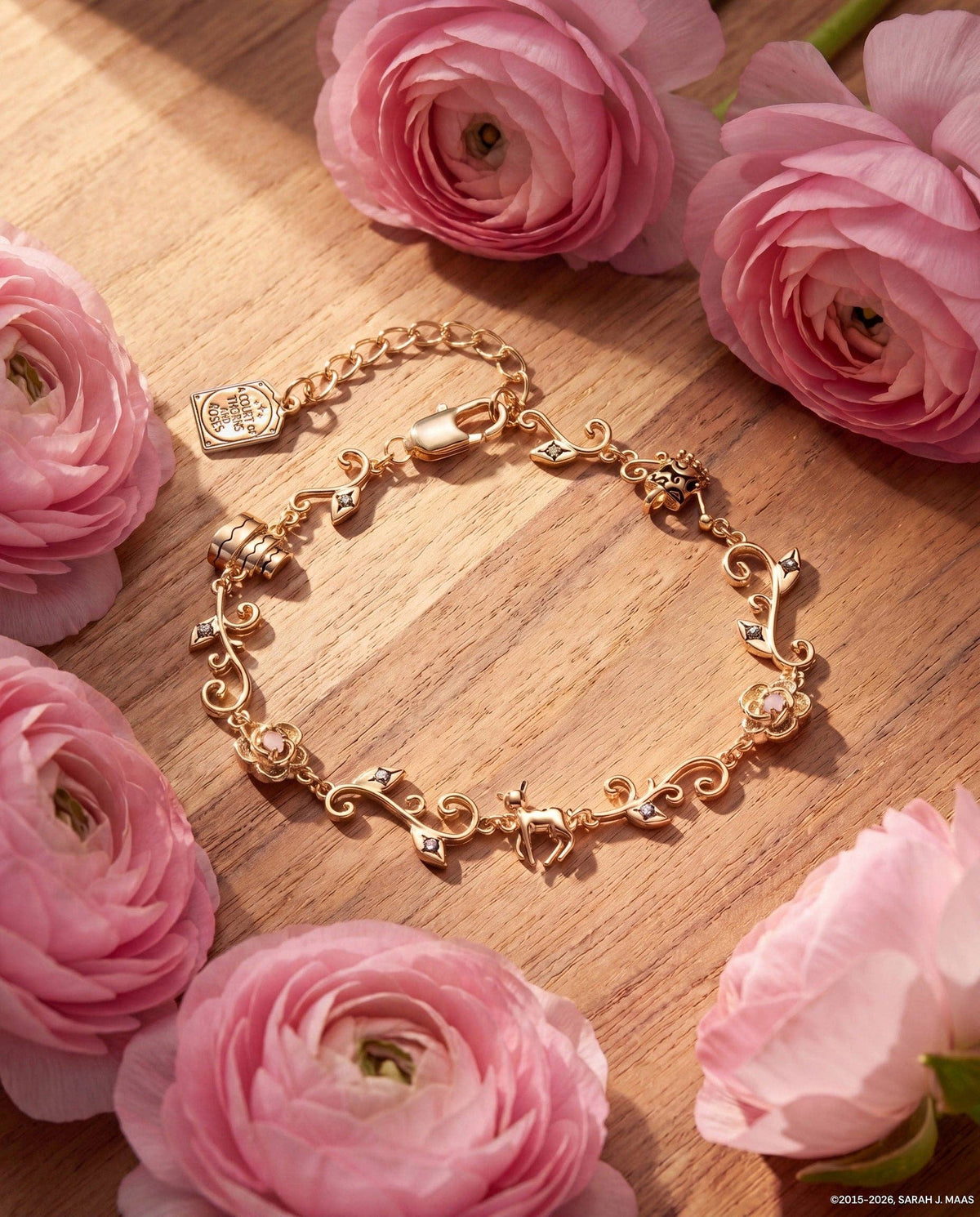 A Court of Thorns and Roses Elain Archeron Linear Bracelet