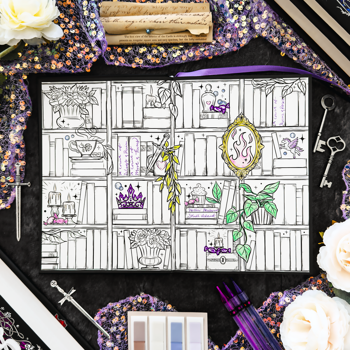 House of Wind Library Reading Journal for Readers