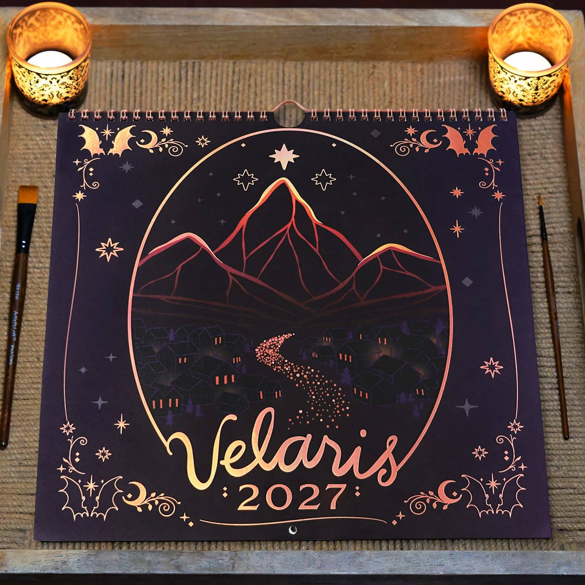 Velaris 2027 Spiral Wall Calendar