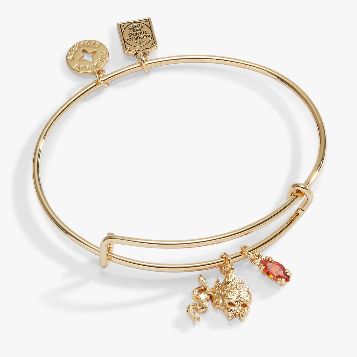 ACOTAR Silver Flames Mask Bangle