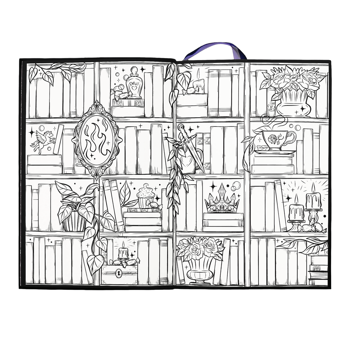 House of Wind Library Reading Journal for Readers
