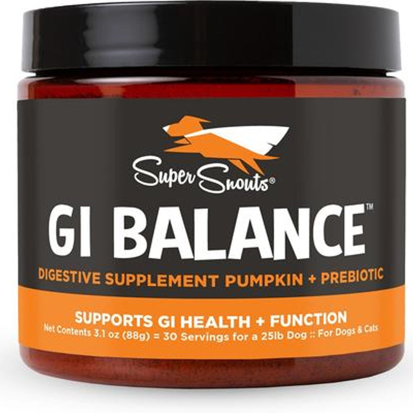 Super Snouts Gi-Balance Digestive Aid for Pets, 3.5-oz Jar
