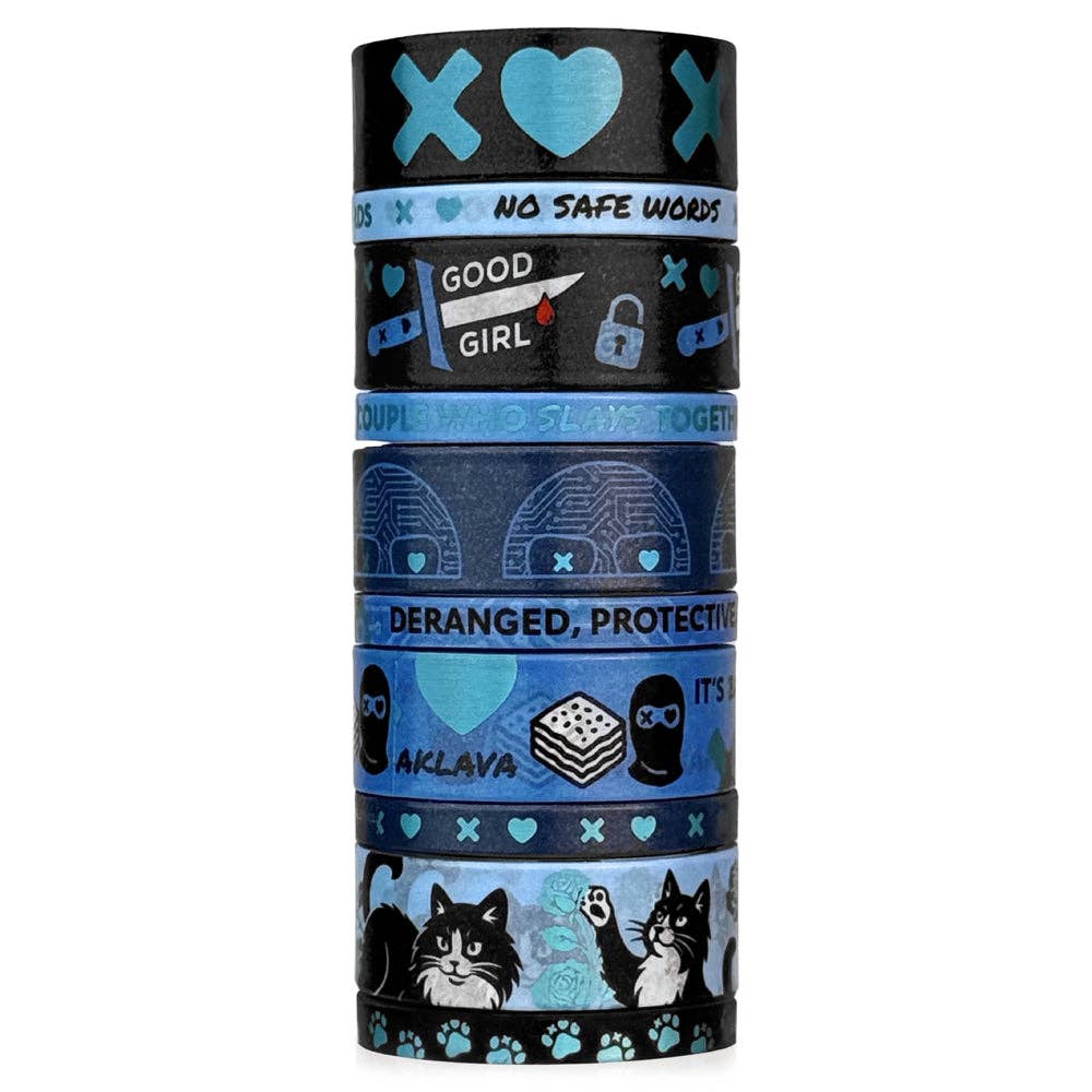 Lights Out Washi Tape (10-Pack)