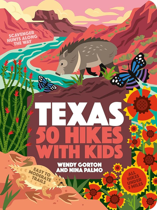 50 Hikes with Kids Texas cover image