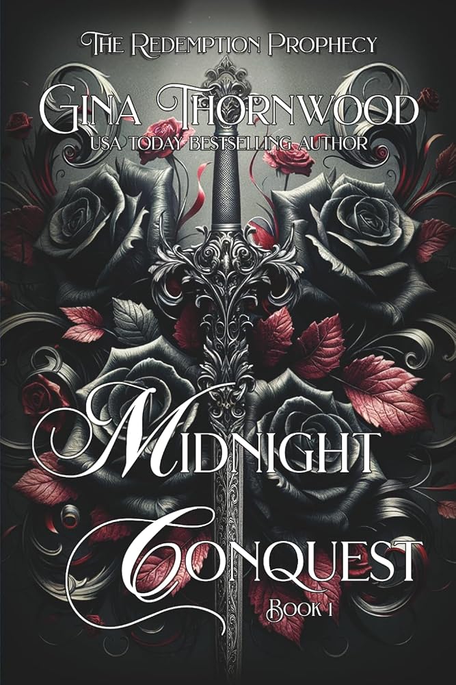 Midnight Conquest: A Dark Romantasy Vampire Romance of Fated Mates (The Redemption Prophecy) cover image