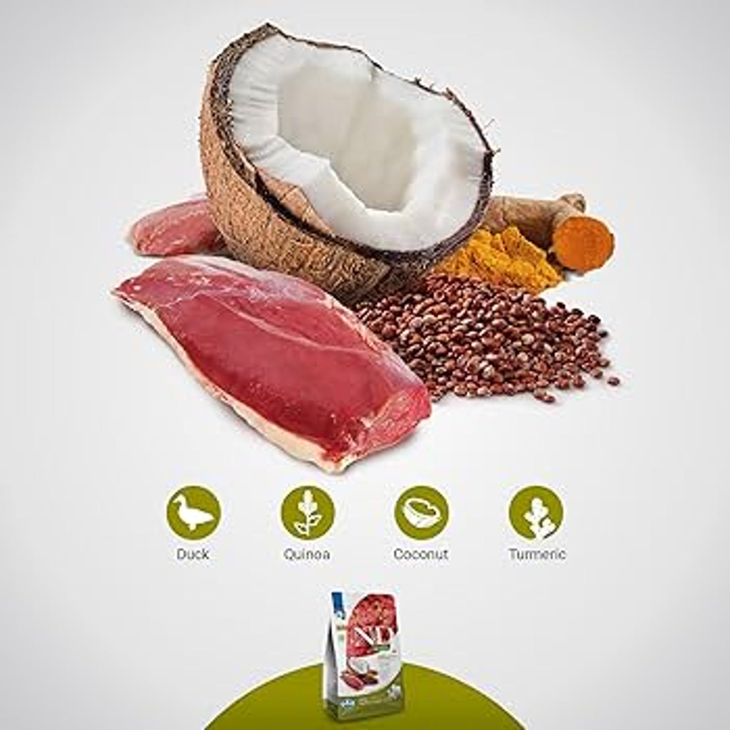 Farmina N&D Quinoa Duck & Coconut Dog Food, 2.5 Kg