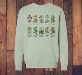 Herbs Crewneck Sweatshirt