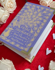 Pride and Prejudice Purple Book Crossbody Bag-Small