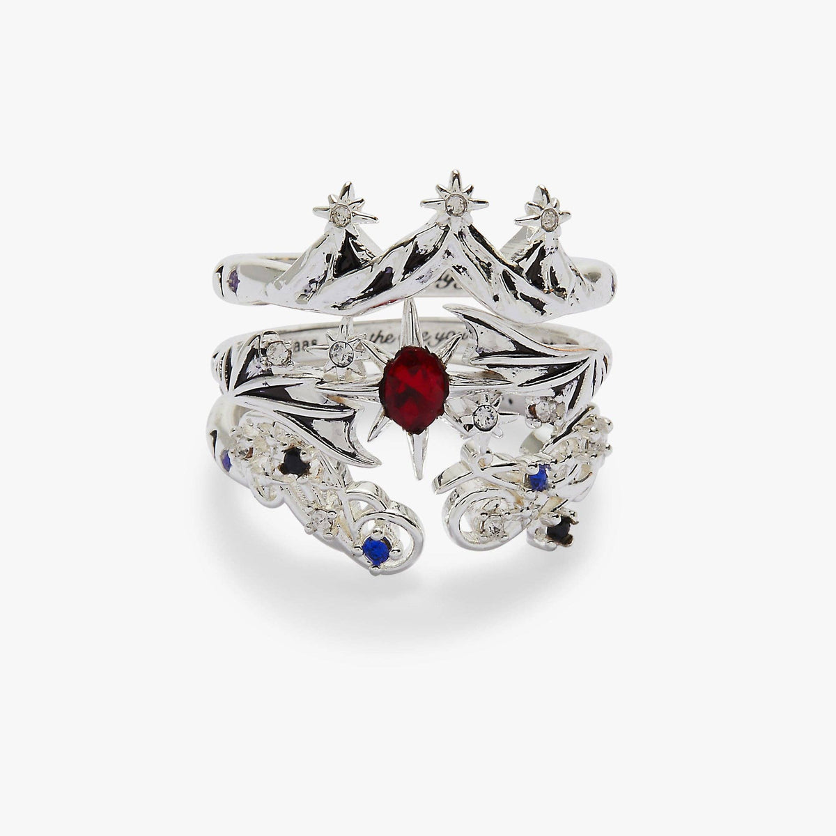 A Court of Thorns and Roses™ Bat Boys Ring Set of 3