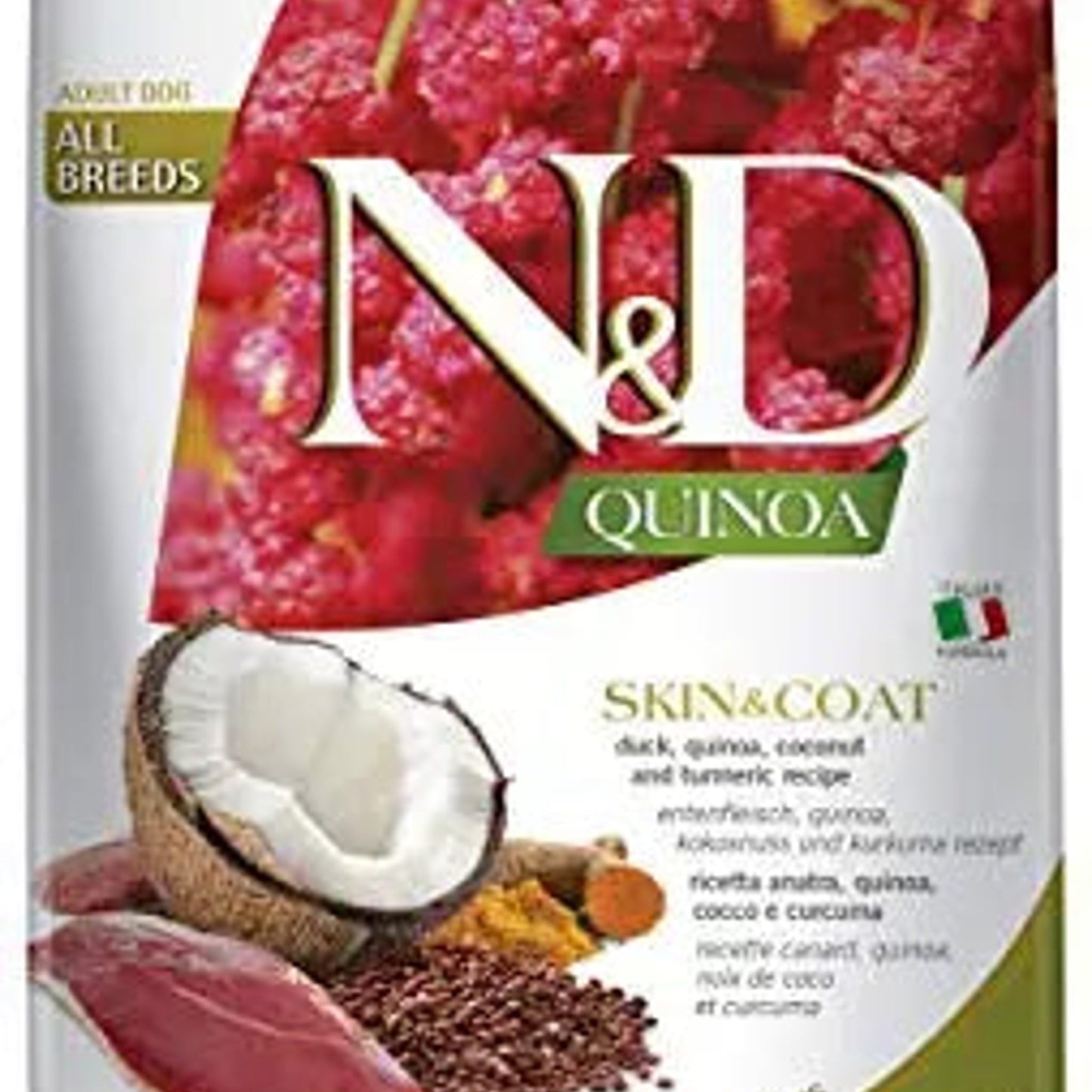 Farmina N&D Quinoa Duck & Coconut Dog Food, 2.5 Kg