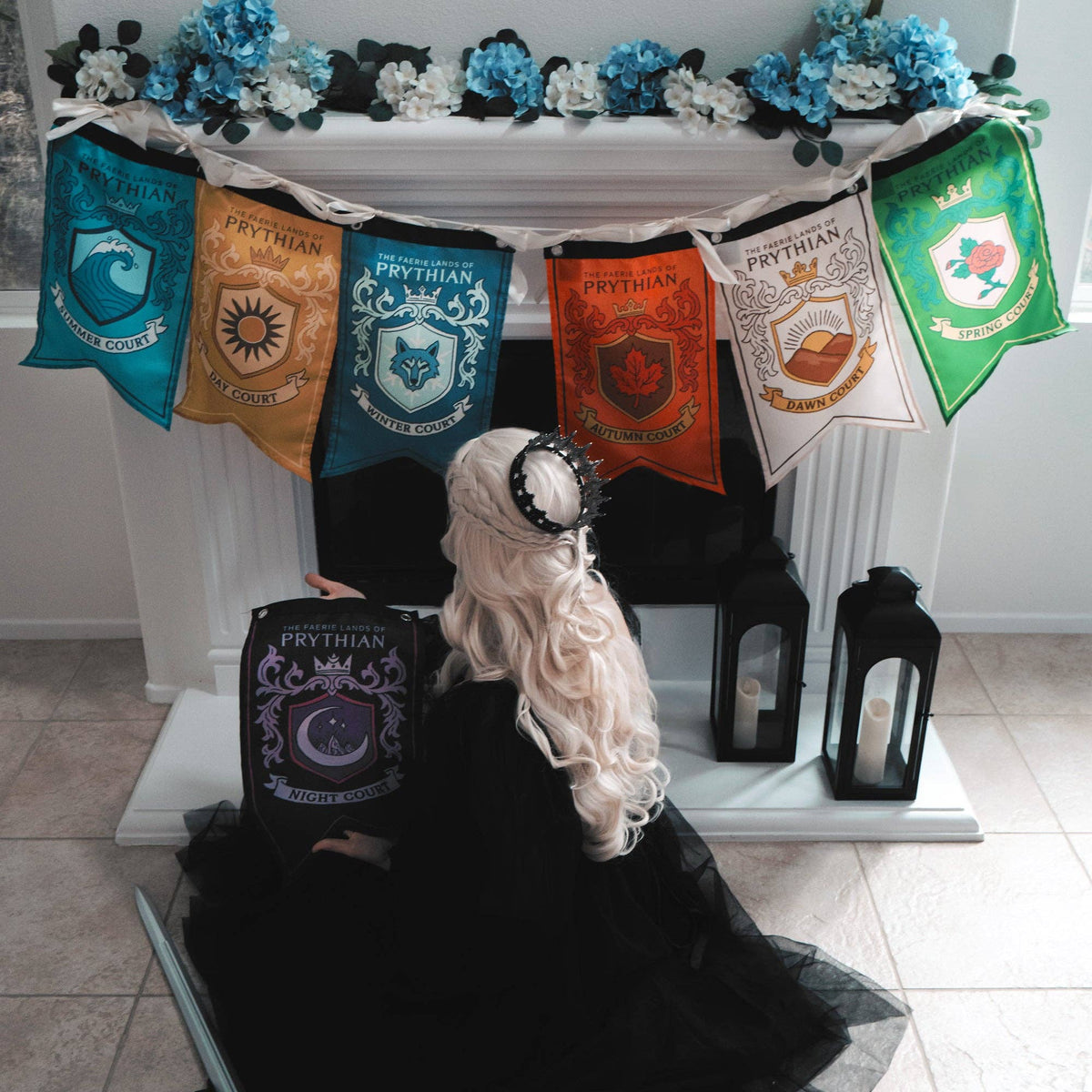 Courts of Prythian Banner Flag Set (12'' x 20'')