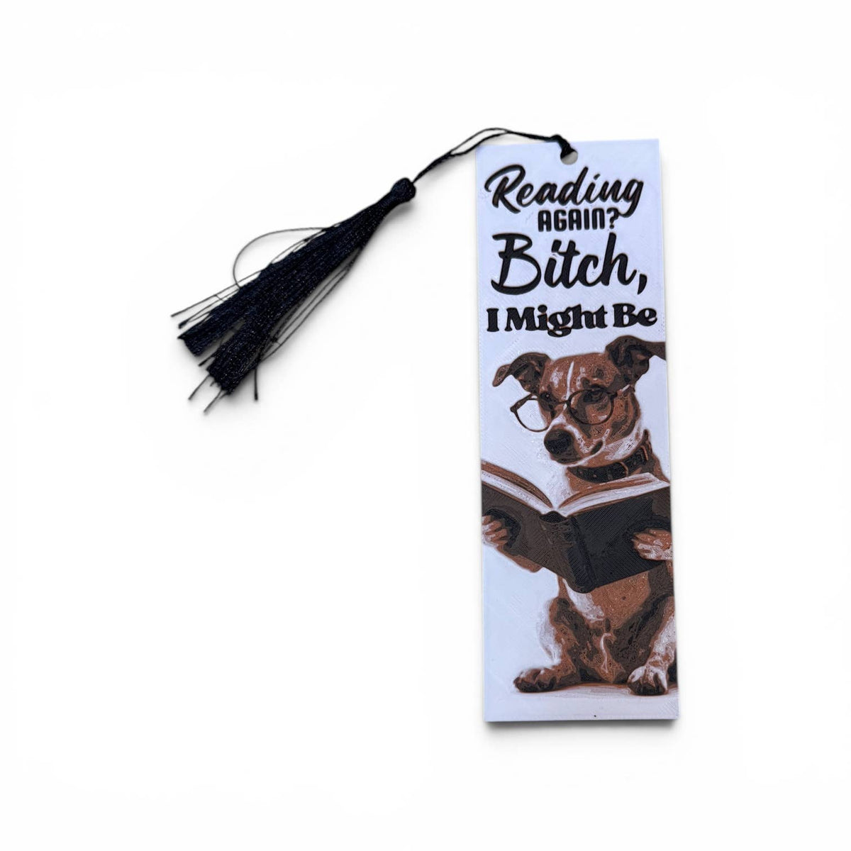 Reading Again 3D Bookmark