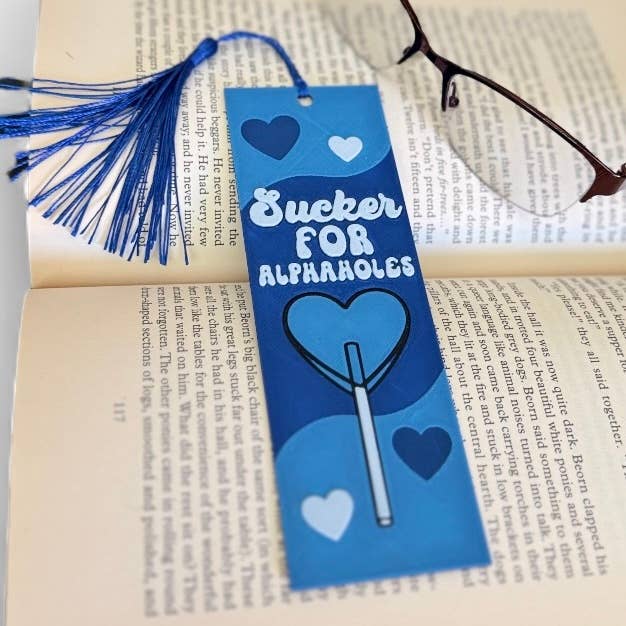 Sucker For Alphaholes 3D Bookmark