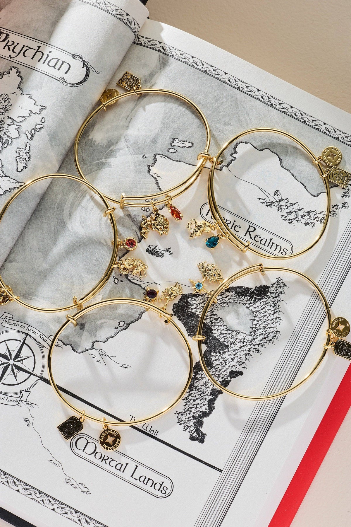 ACOTAR Silver Flames Mask Bangle