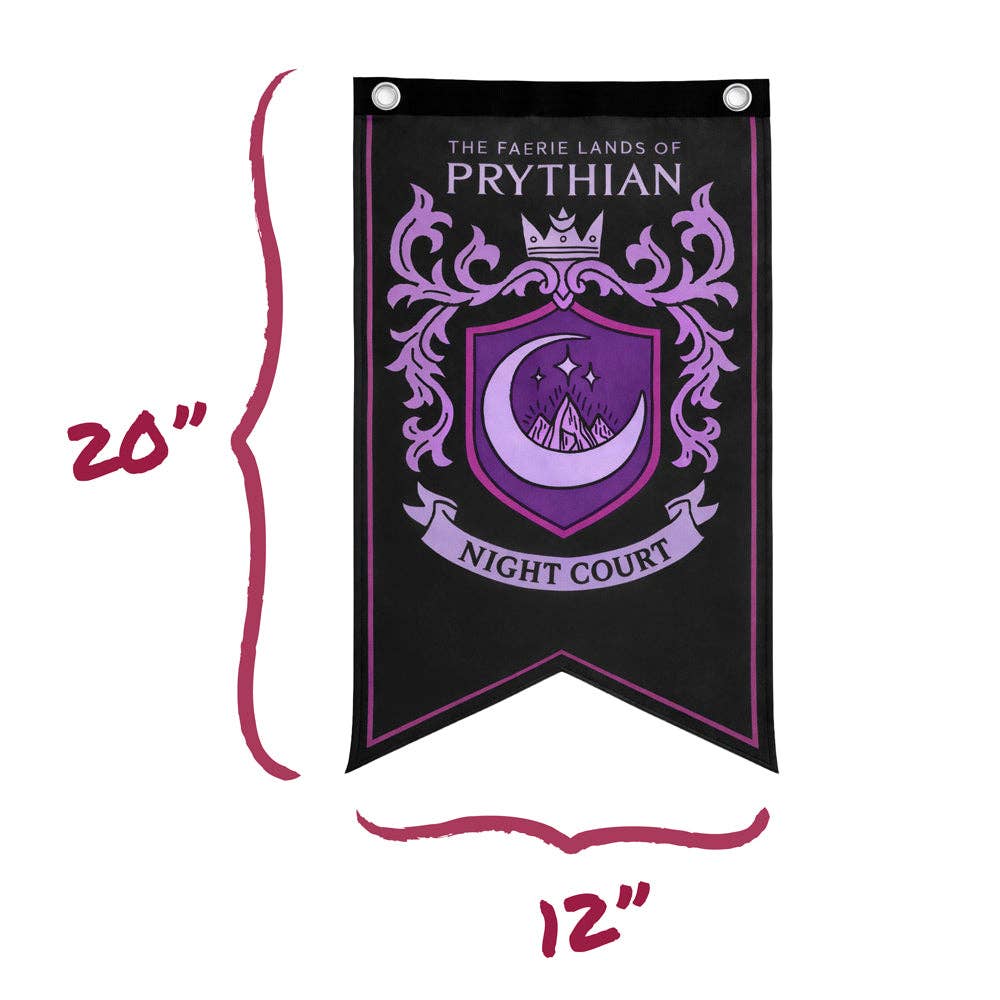 Courts of Prythian Banner Flag Set (12'' x 20'')