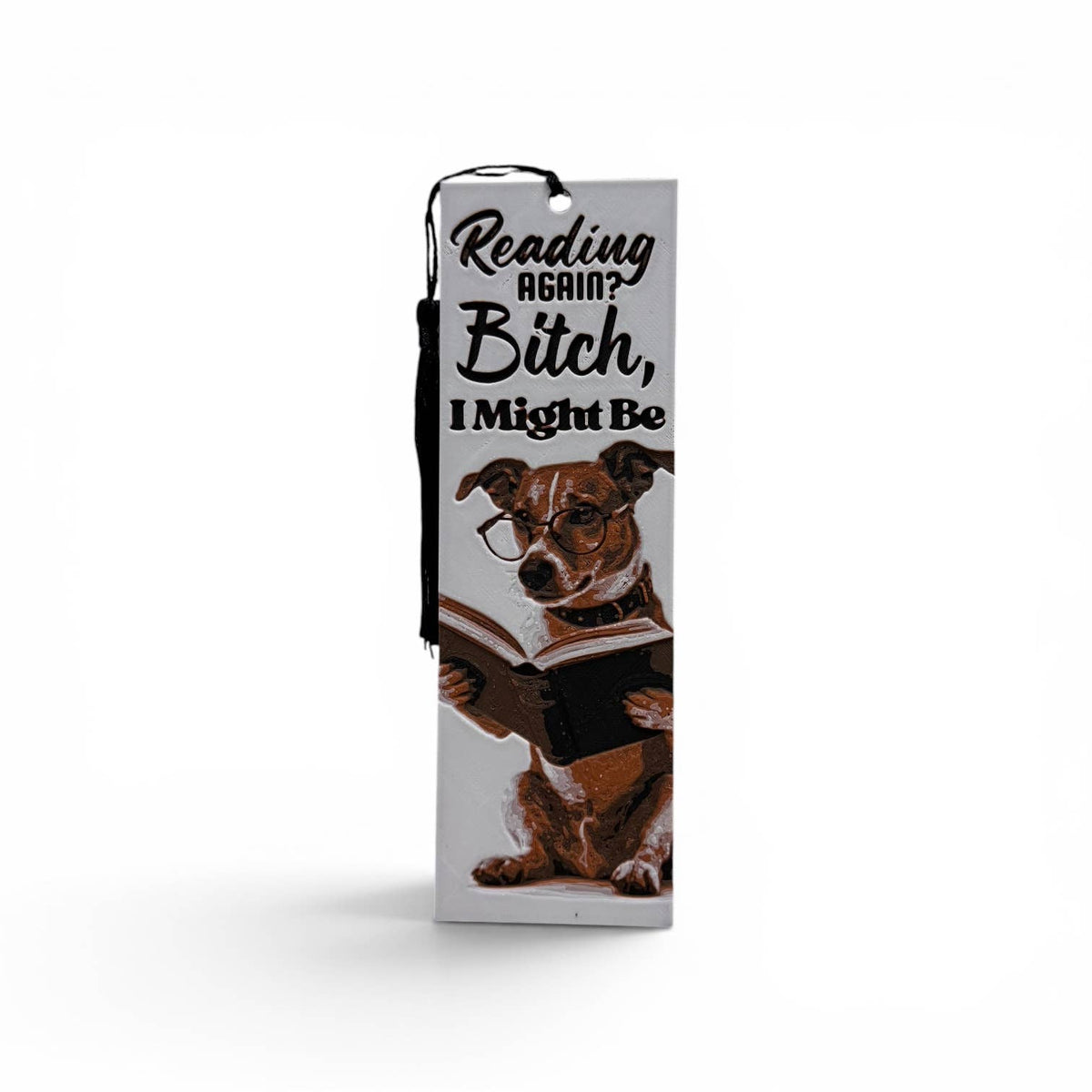 Reading Again 3D Bookmark