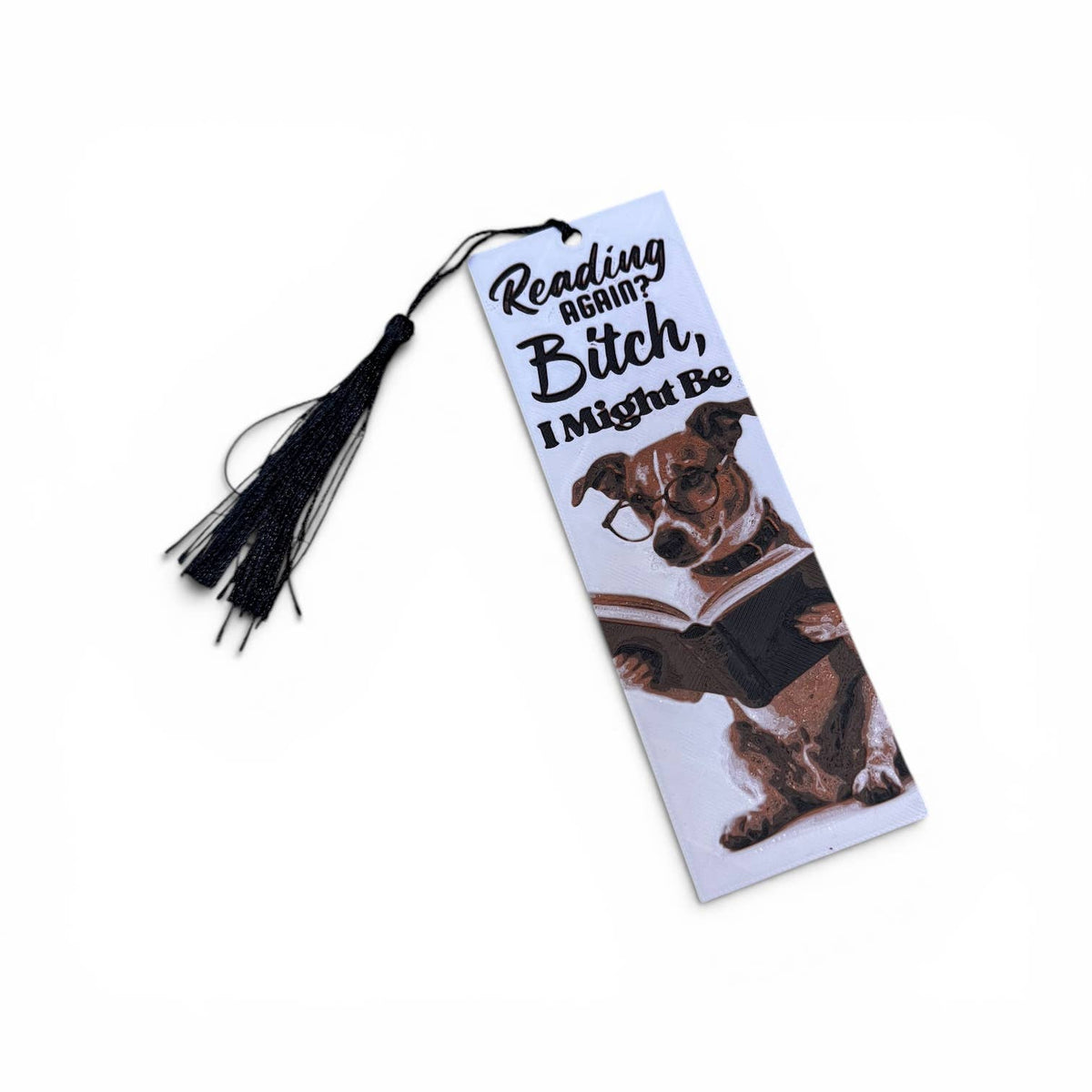 Reading Again 3D Bookmark
