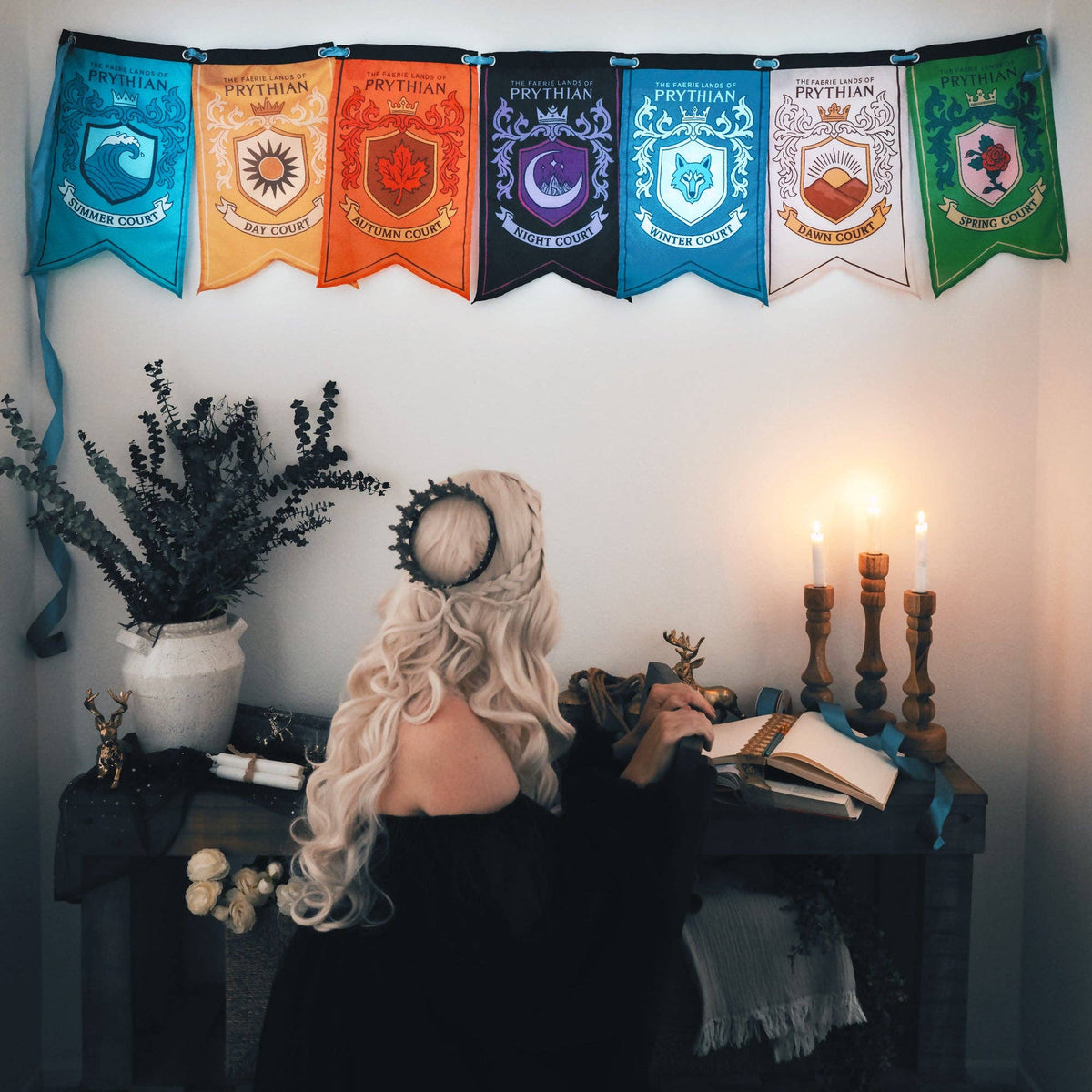 Courts of Prythian Banner Flag Set (12'' x 20'')
