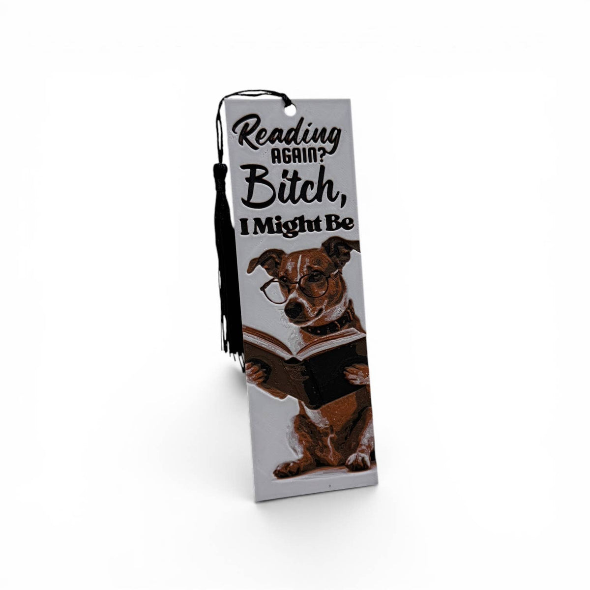 Reading Again 3D Bookmark